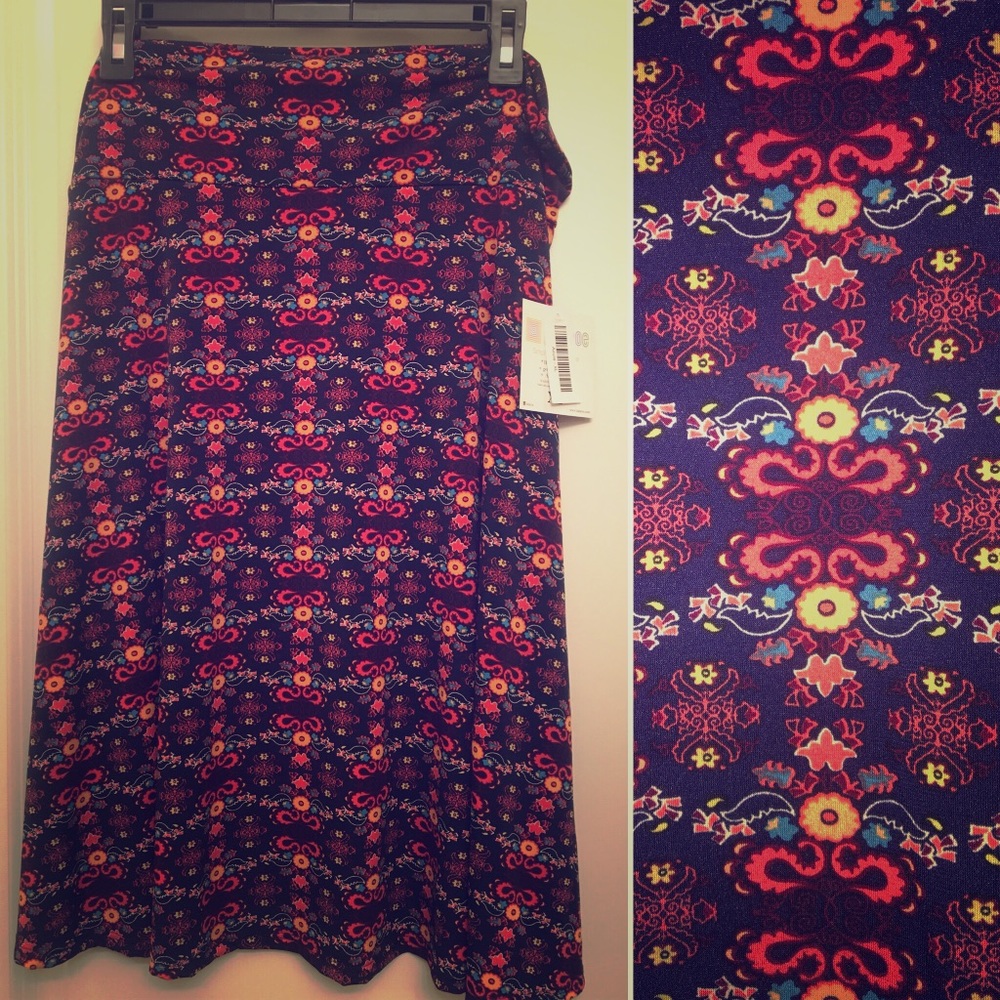 LuLaRoe Azure skirt