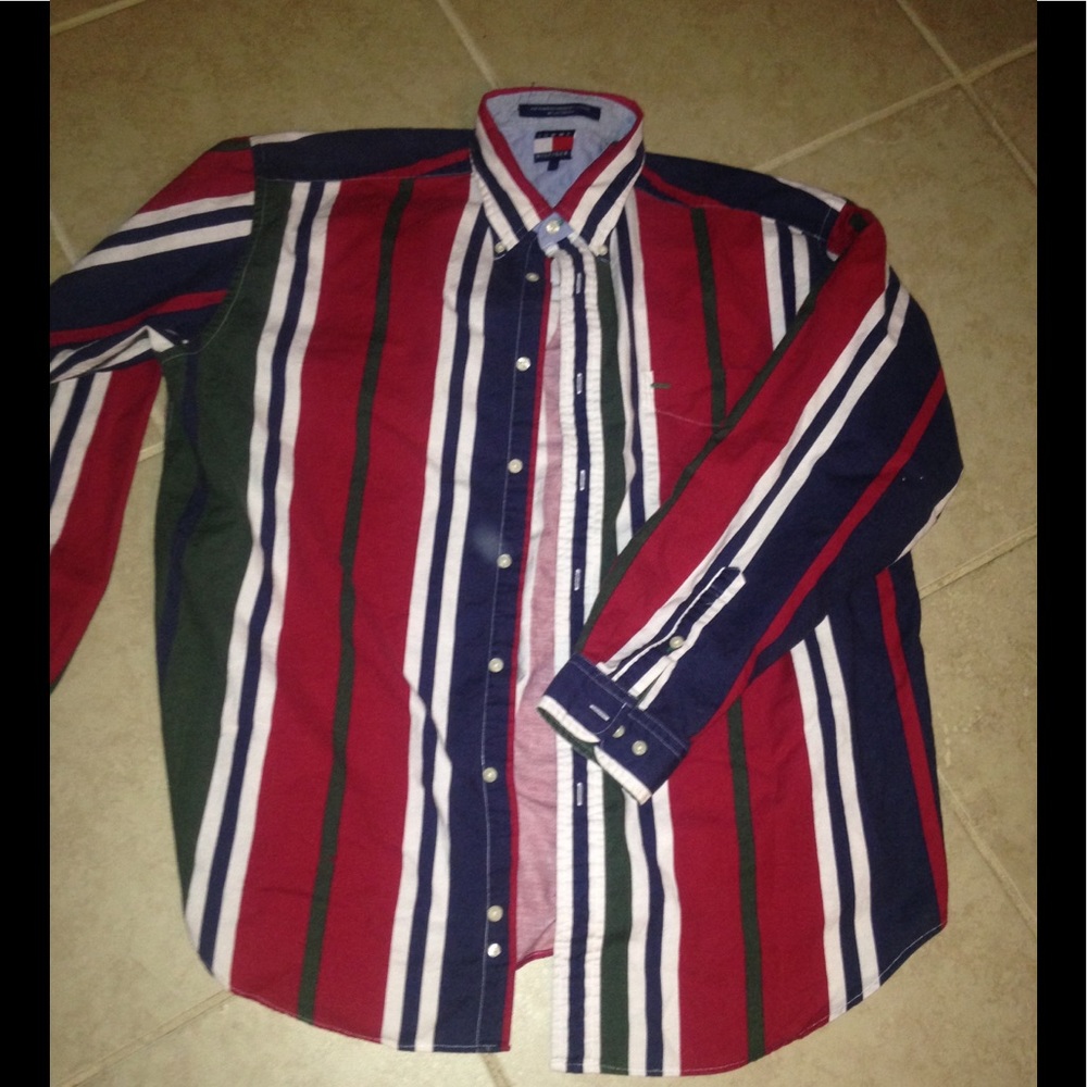 Vintage Tommy Hilfiger Button Up