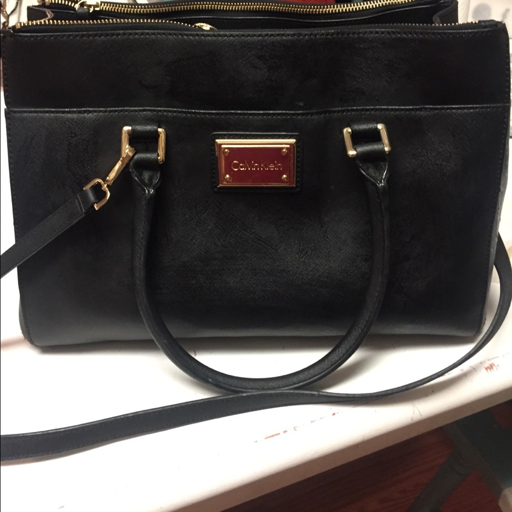 Black Calvin Klein purse