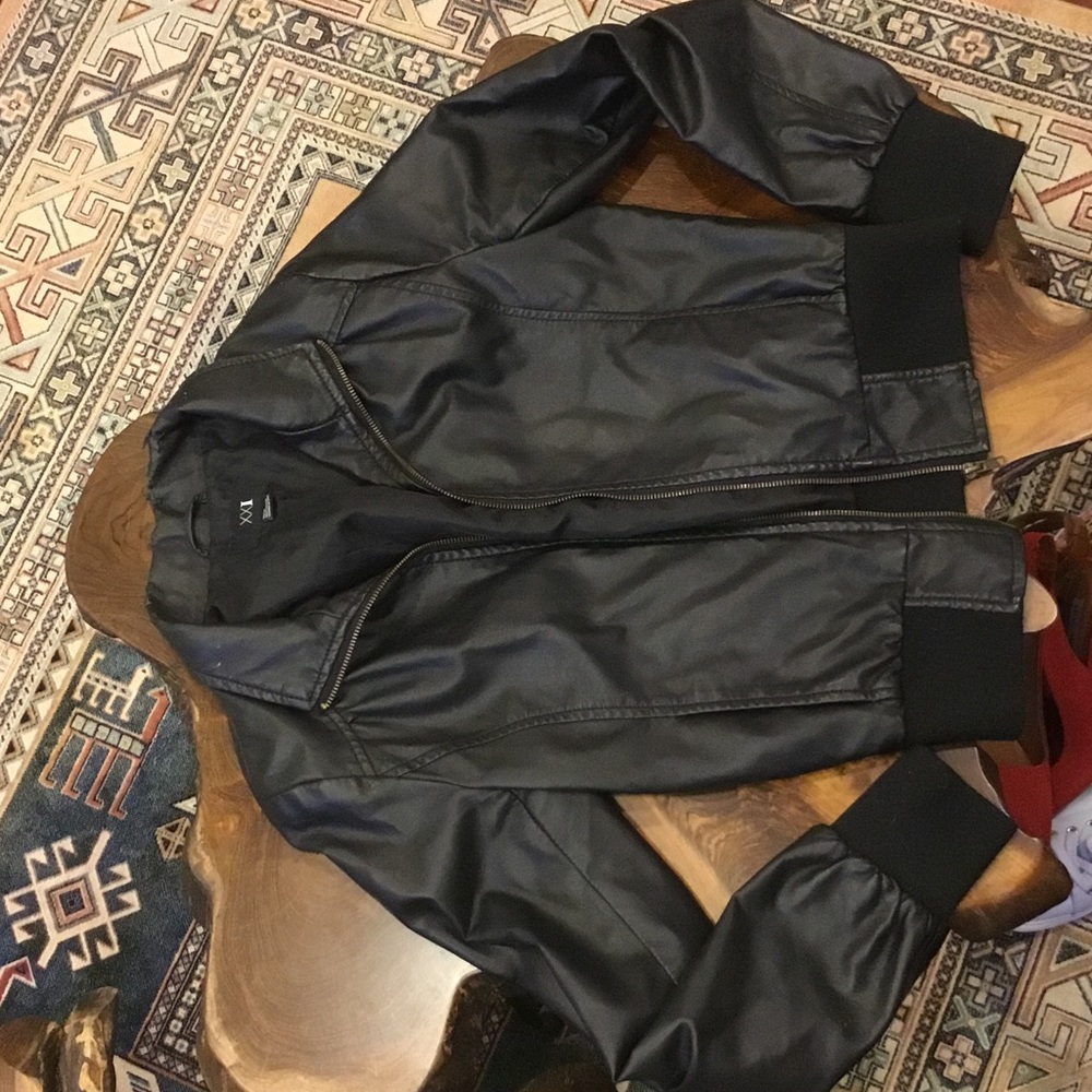 Black Bomber Jacket