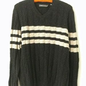 Men's Vince Cashmere Silk Blend Sweater L