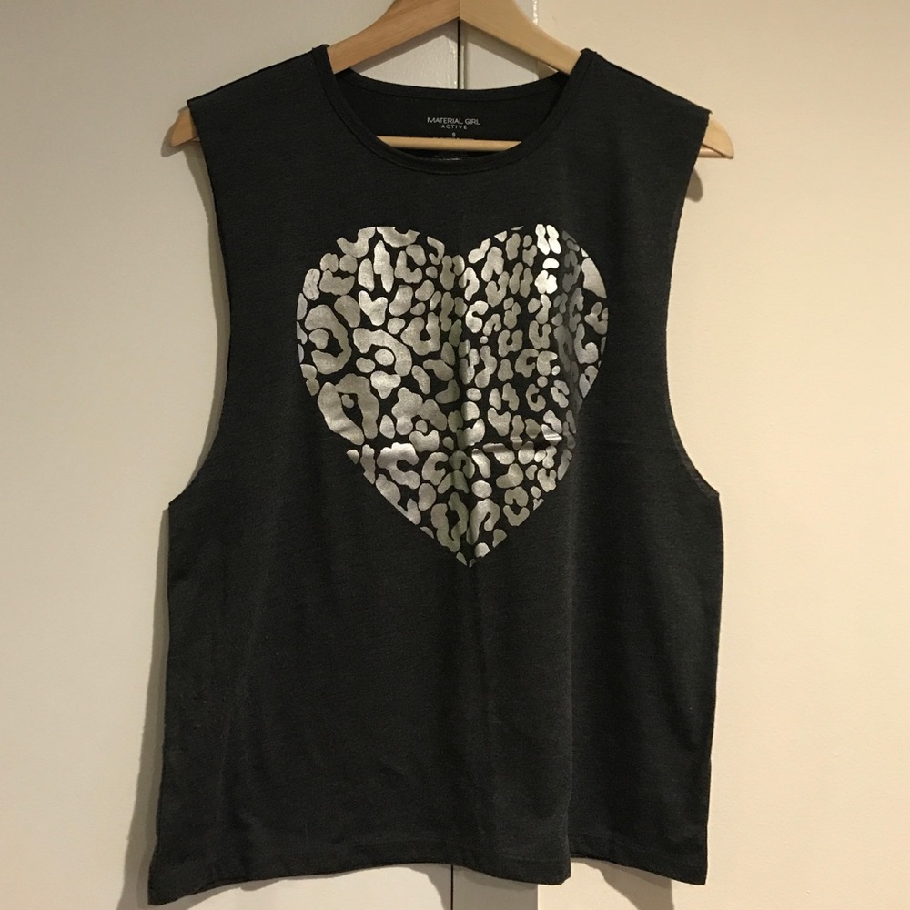 Material Girl Sleeveless Muscle Tank
