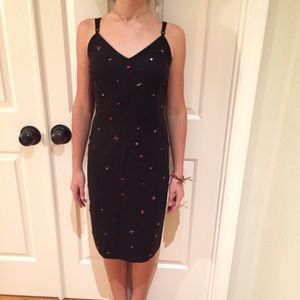 NWOT D&G embelished virgin wool blend sheath dress