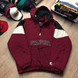 Vintage Starter Stanford Pull over jacket