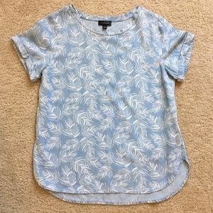 The Limited Chambray patterned shirt