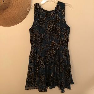 Maison Jules pineapple tea dress