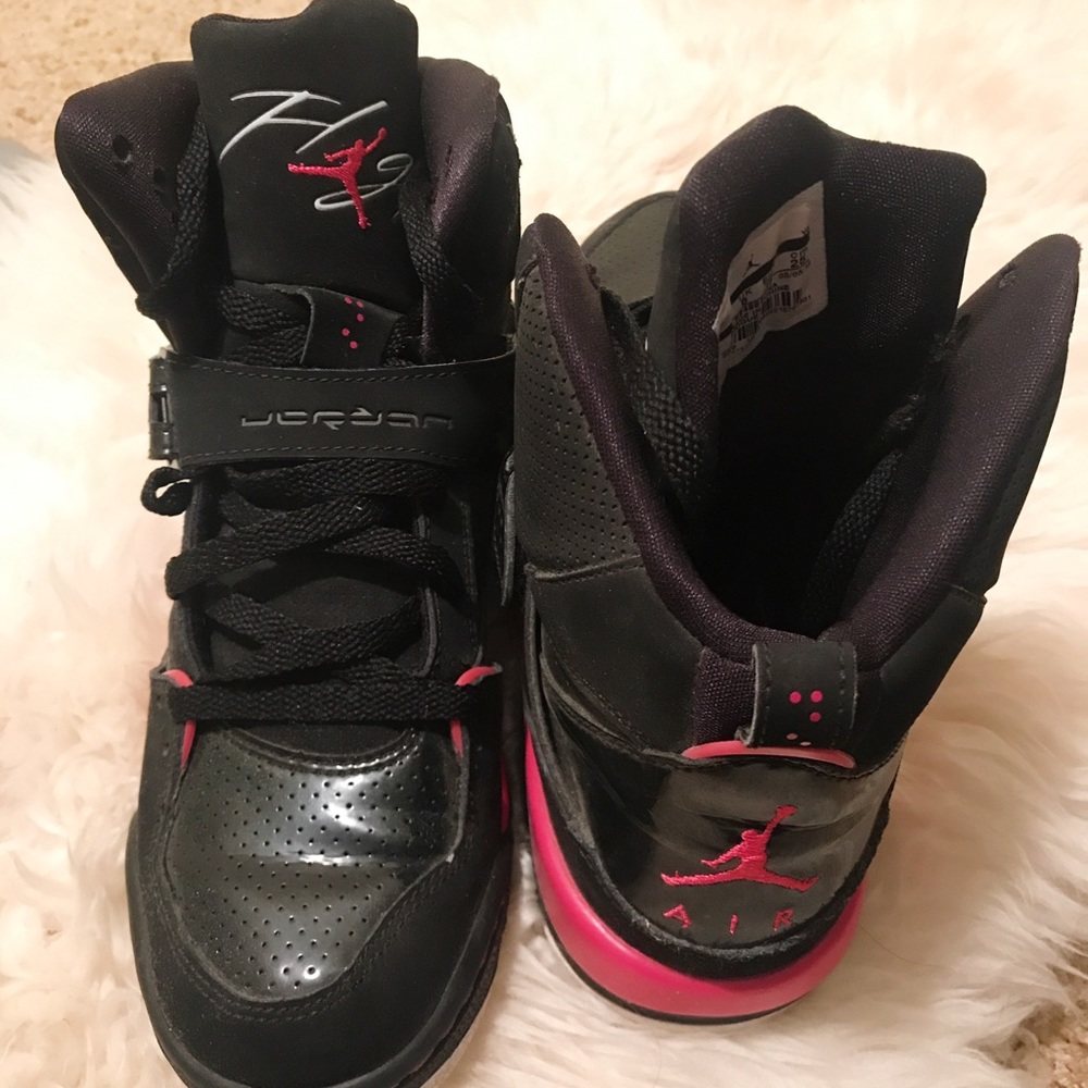Nike Air Jordan Flight 45 High, Black Pink
