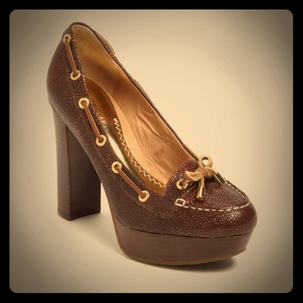 Sperry Top-sider Kirkwood Platform Boat shoe