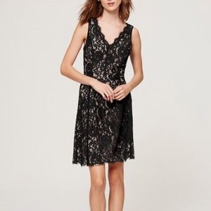 Black lace dress