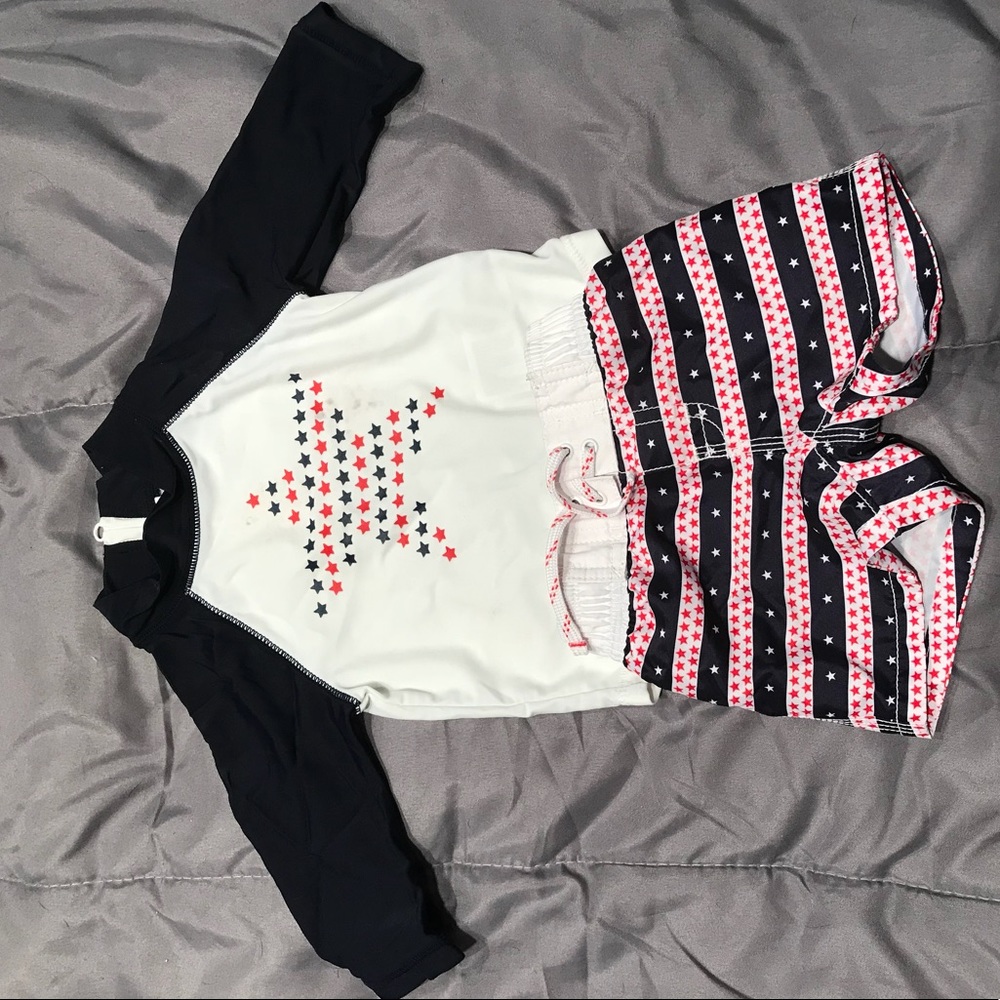 Baby Gap 0-6 Mo. Baby Boy Swim Set