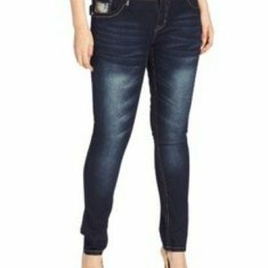 South Pole Dark Wash Skinny Jeans