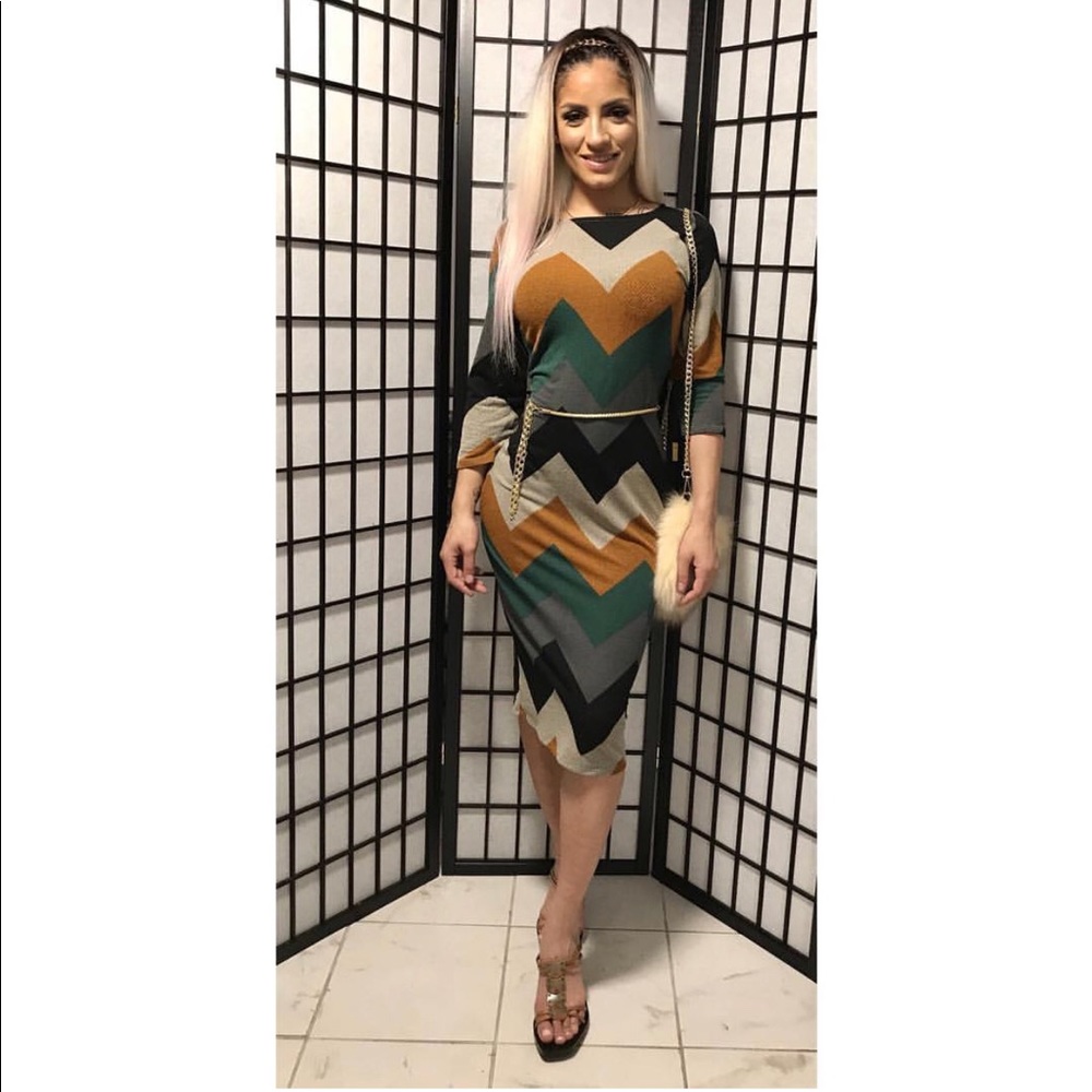 Oh Lala midi dress