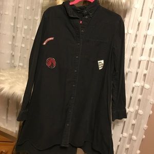 Zara patchwork dress