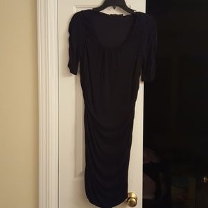Fitted black dress