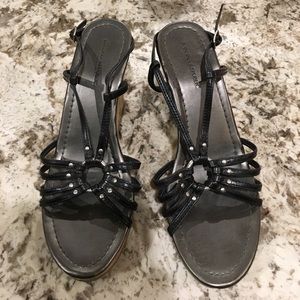 Banana republic wedge sandals