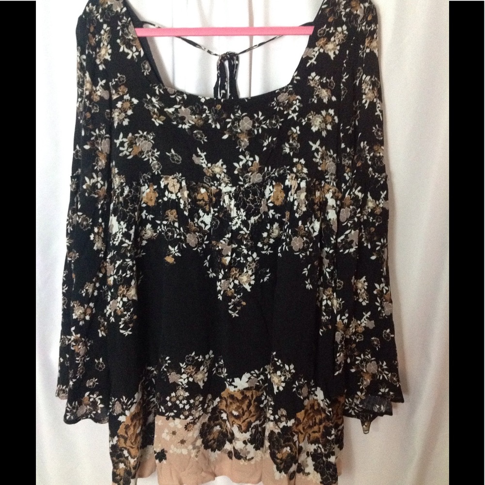 Free people long sleeved dress