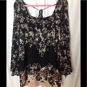 Free people long sleeved dress