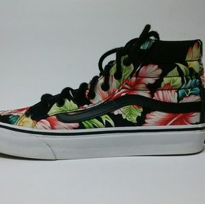 Women's Hawaiian Floral  Classic Vans