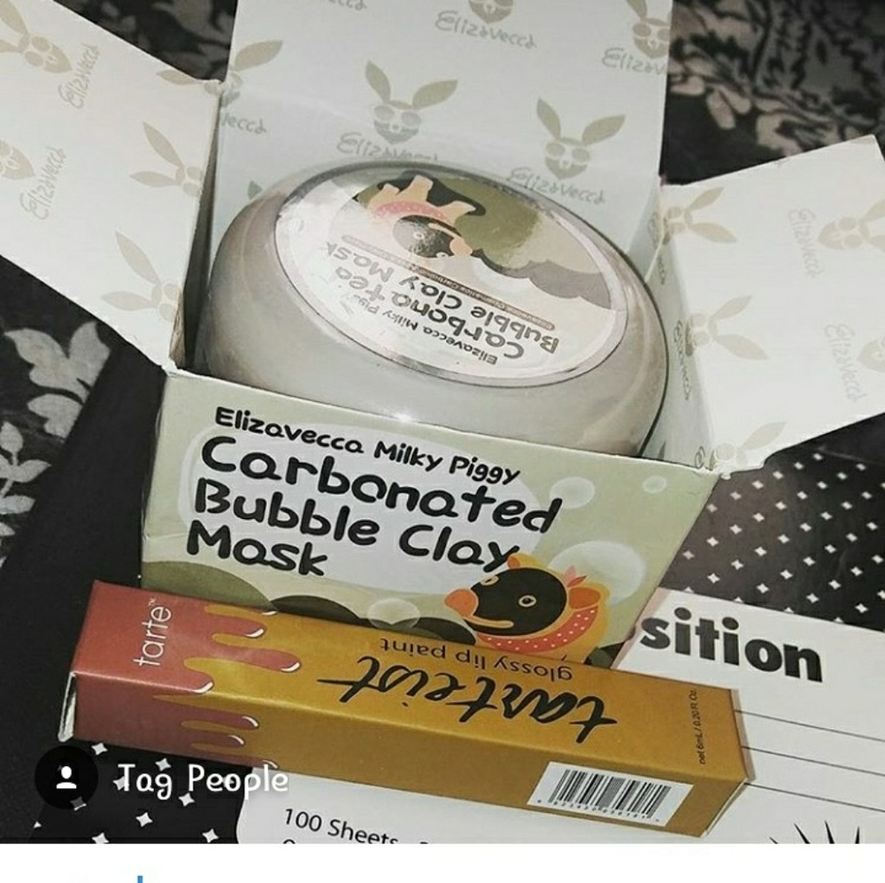 Bundle tarte and elizzavecca clay mask