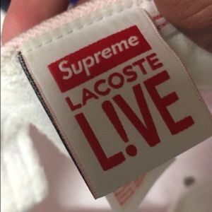 Supreme x Lacoste