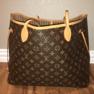 Louis Vuitton Neverfull GM 15.7x13.0x7.9
