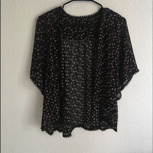 Black Forever21 Kimono
