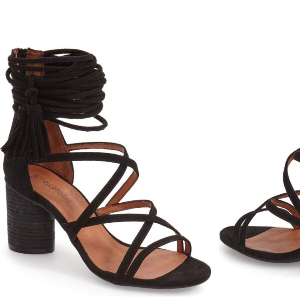 Jeffrey Campbell ‘Despina’ Strappy Sandal Heel