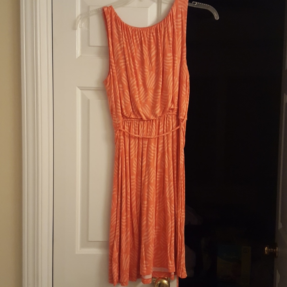 Peach Dress
