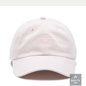 Vans light pink hat