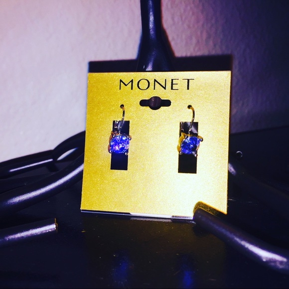 3 Set Monet Silver Blue Stone collection - Picture 5 of 8