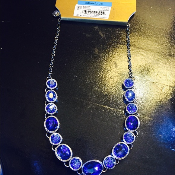 3 Set Monet Silver Blue Stone collection - Picture 7 of 8