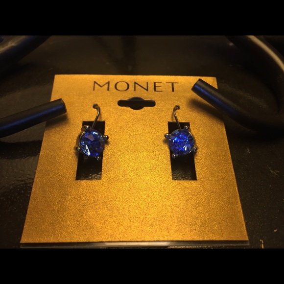 3 Set Monet Silver Blue Stone collection - Picture 8 of 8