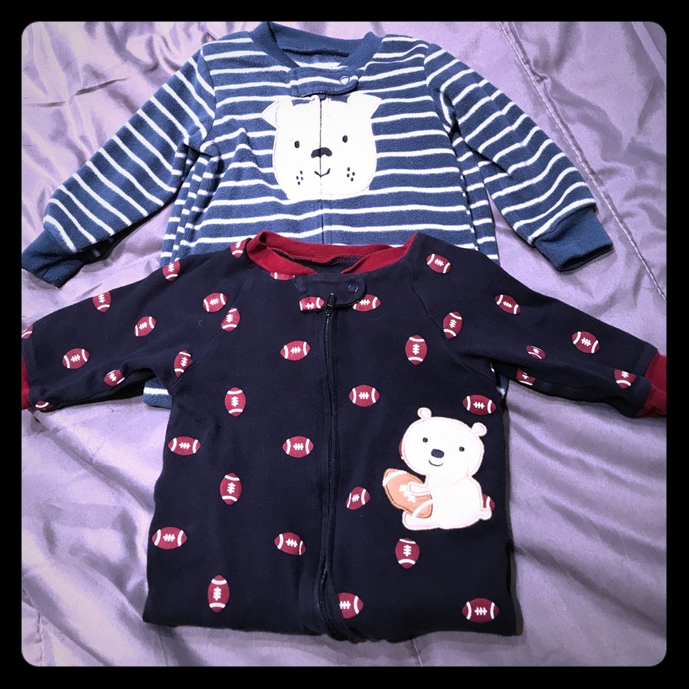 Set of 2 - Carter’s Baby Boy Footies