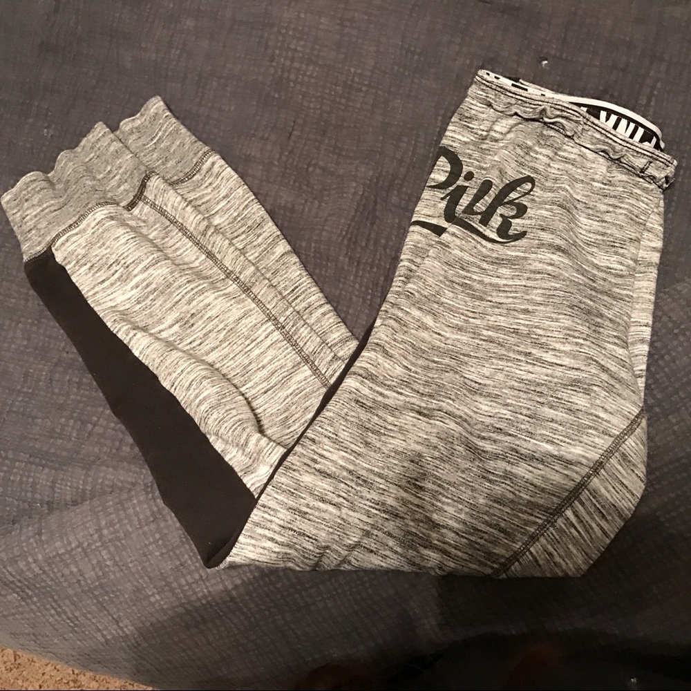 VS pink jogger pants