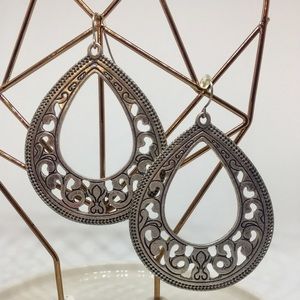 Bohemian hoop earrings