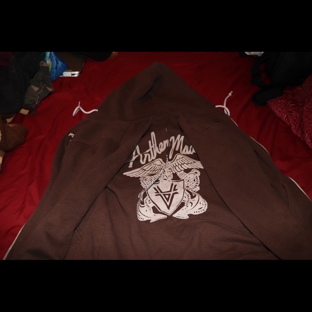 Anthem made zip up jacket