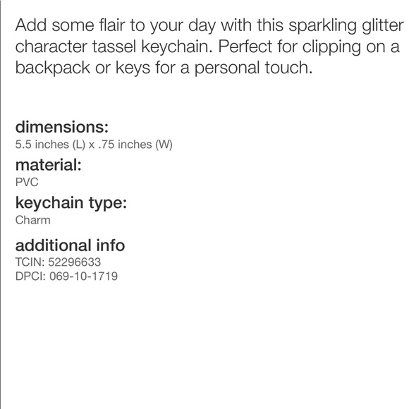 New googly eye backpack tassel or keychain - Picture 7 of 7