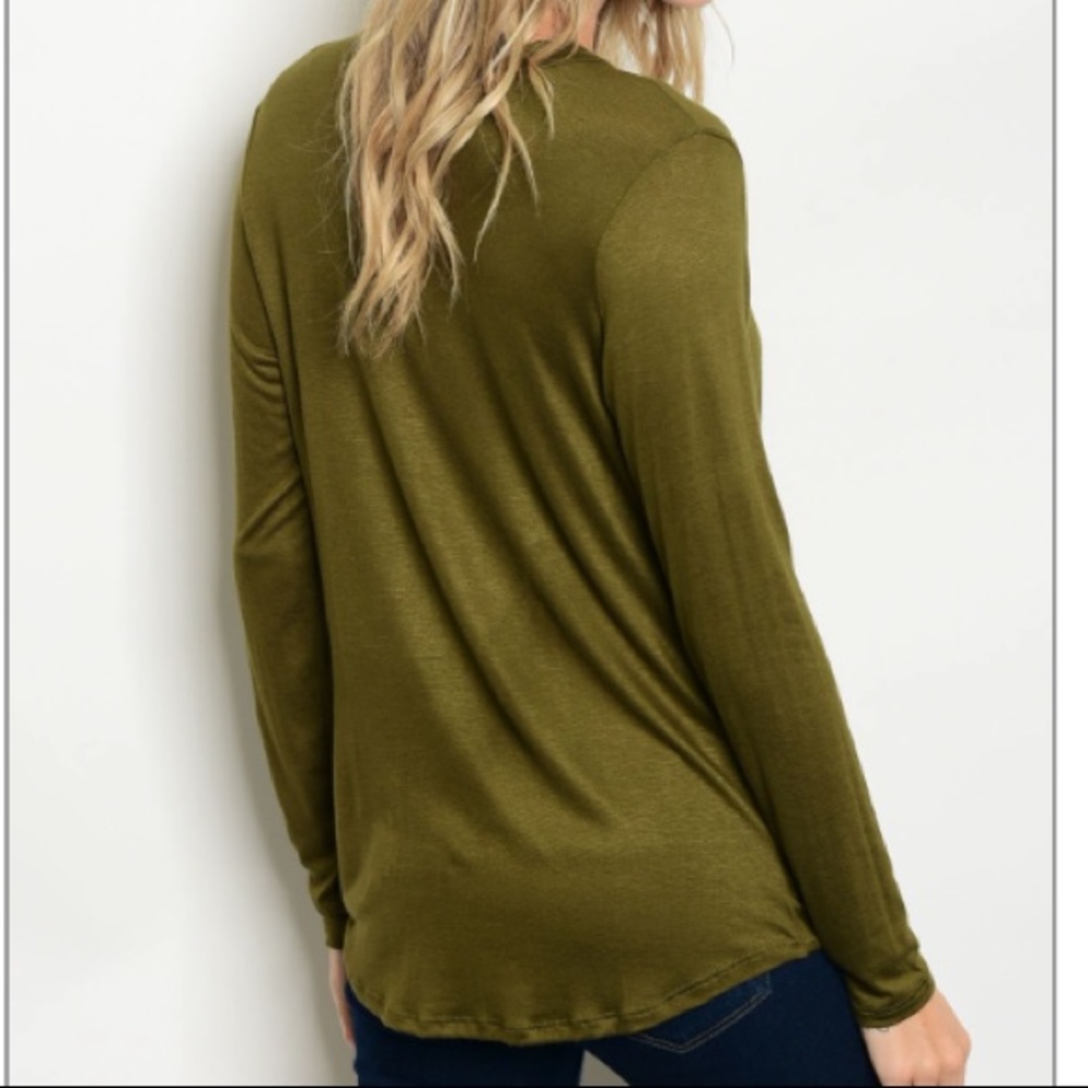 LAST M! Olive Choker Top - Picture 2 of 2