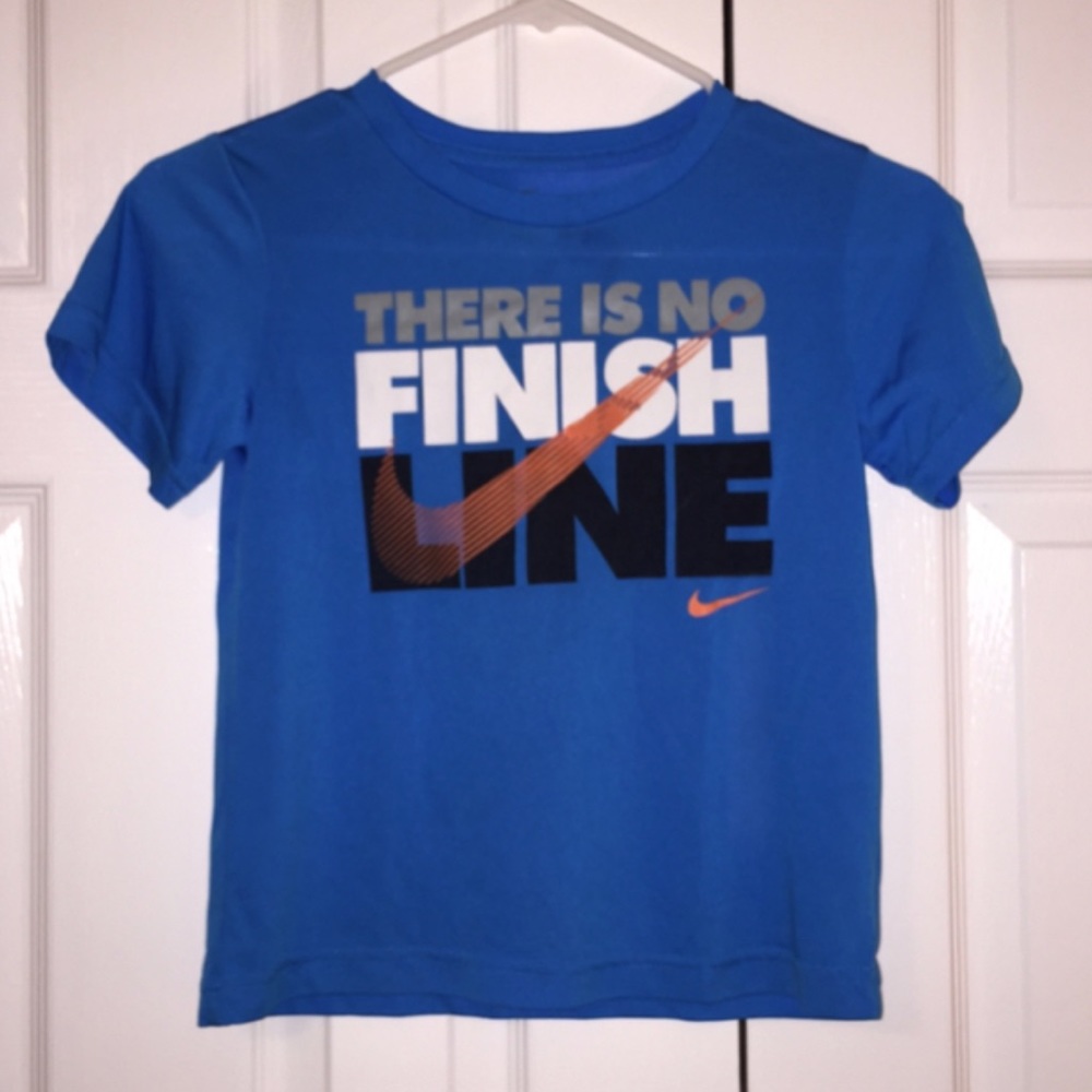 Nike “There Is No Finish Line” Crop Top