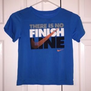Nike “There Is No Finish Line” Crop Top