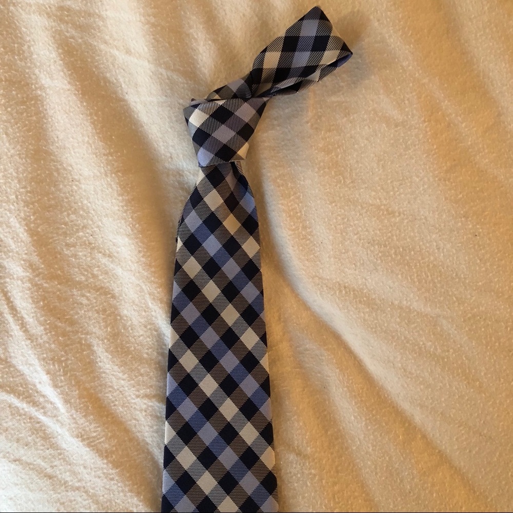 Merona blue/white tie