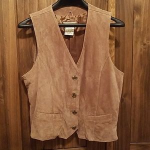 Leather vest