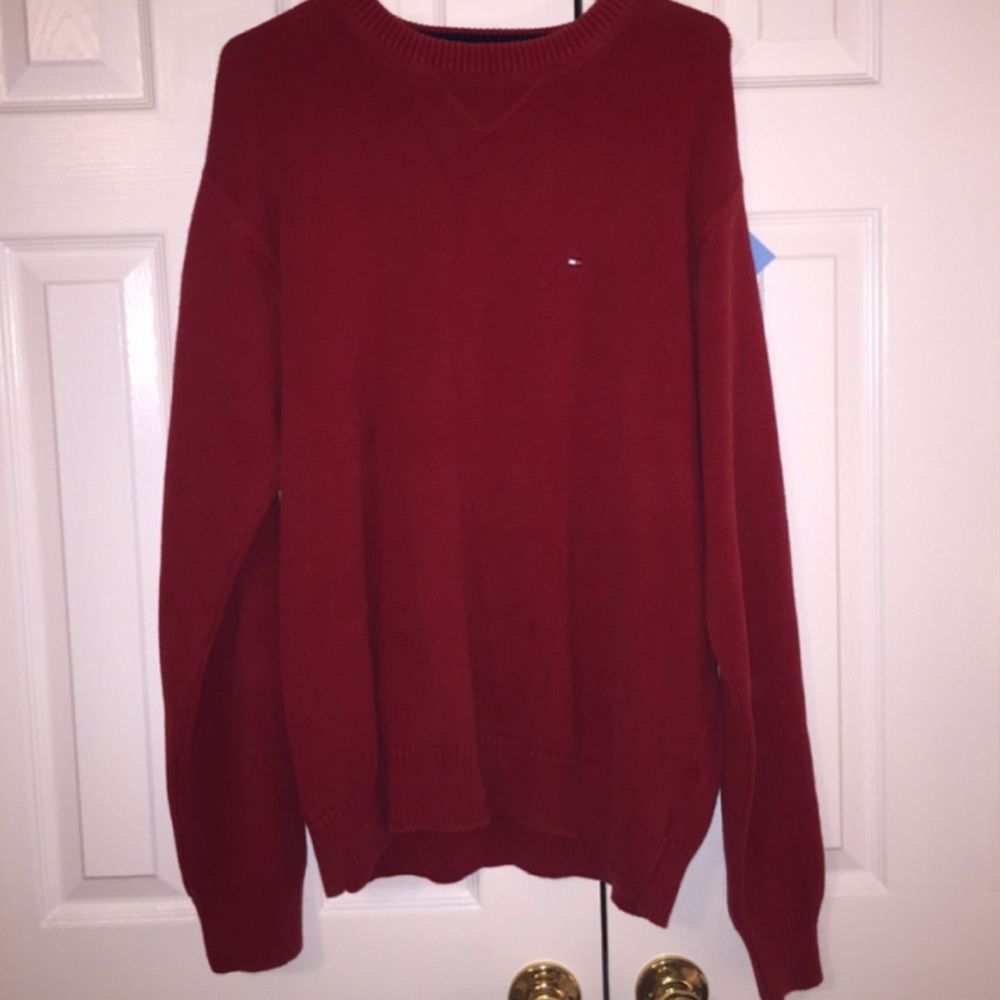 Tommy Hilfiger Red Sweater