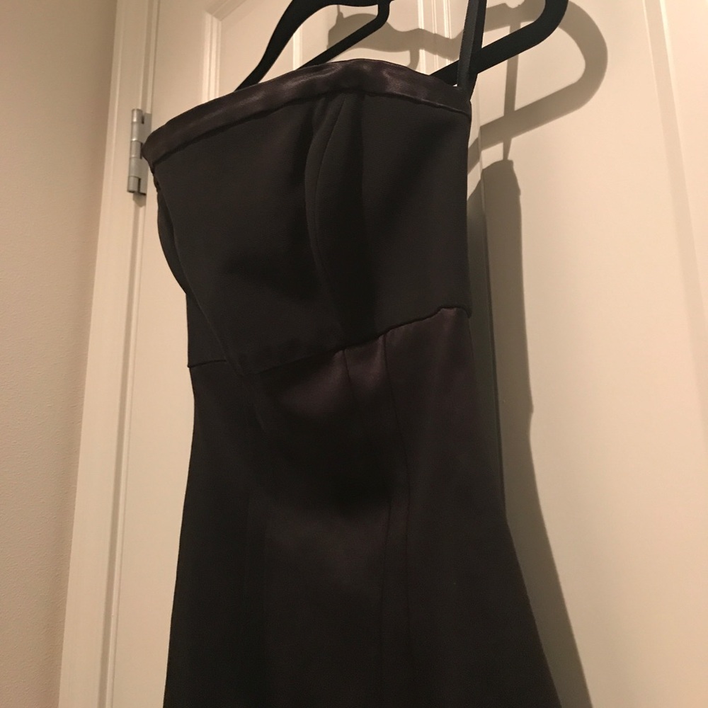 Cache Black Strapless Dress