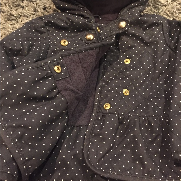 Band Quilted Jacket with Dots - Picture 3 of 8