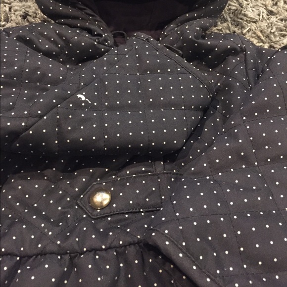 Band Quilted Jacket with Dots - Picture 4 of 8