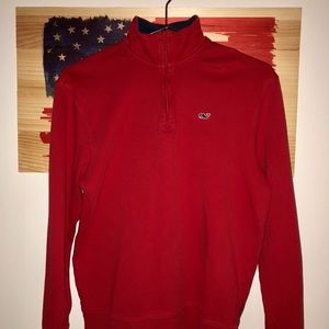Vineyard Vines Men’s “Jersey 1/4 Zip Sweater”
