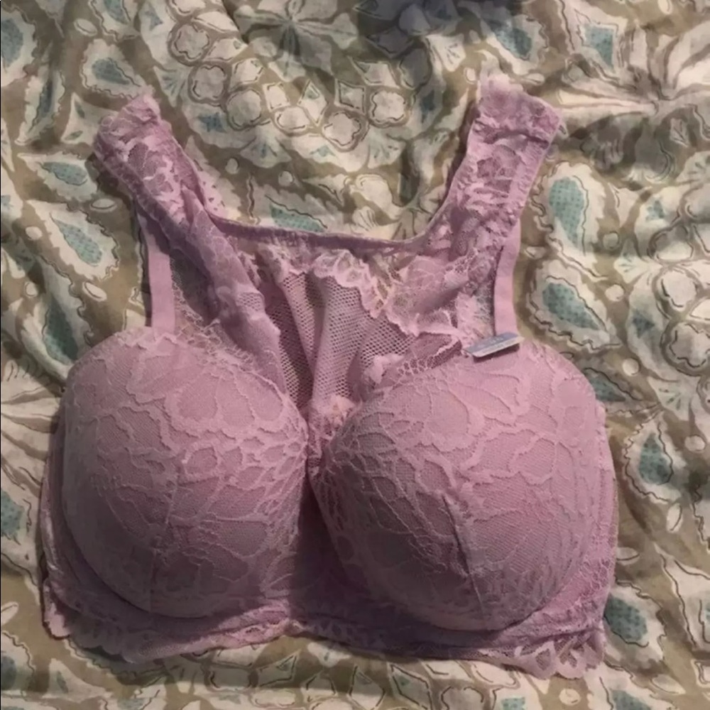 NWT Pink Push Up Bralette Small DD