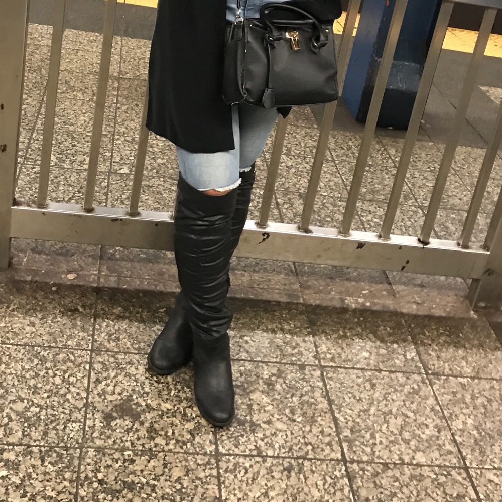 Knee high boots
