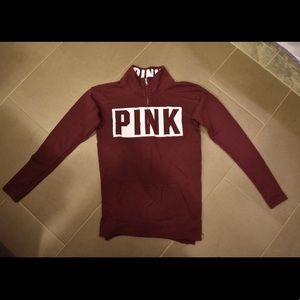 PINK quarter zip